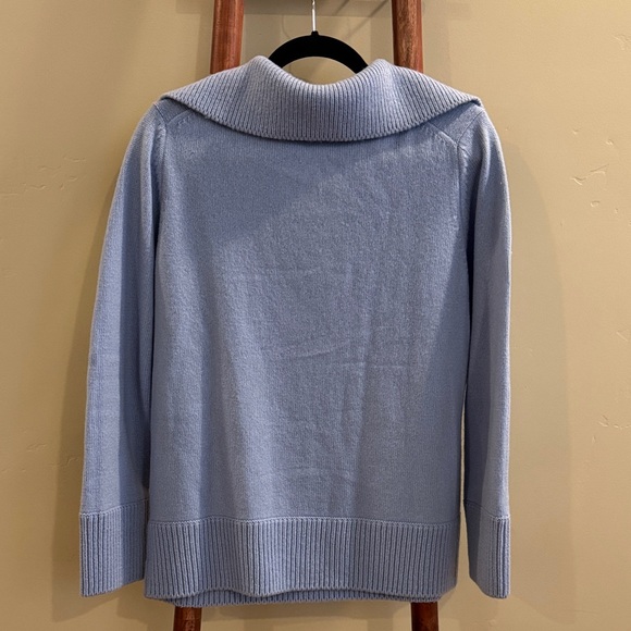 Vince Wool & Cashmere Blend Johnny Collar Sweater - Picture 6 of 7